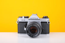Load image into Gallery viewer, Asahi Pentax KM 35mm Film Camera with Pentax 55mm f/1.8 Lens
