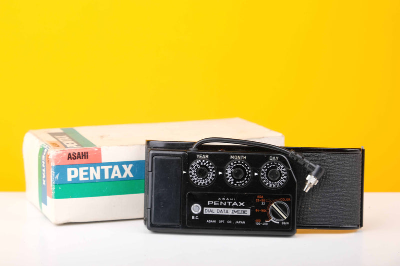 Asahi Pentax Dial Data Back For ME Series