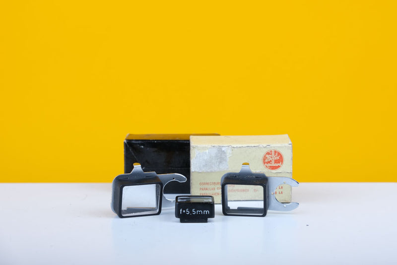 Bolex Paillard Viewfinder Adaptors Set