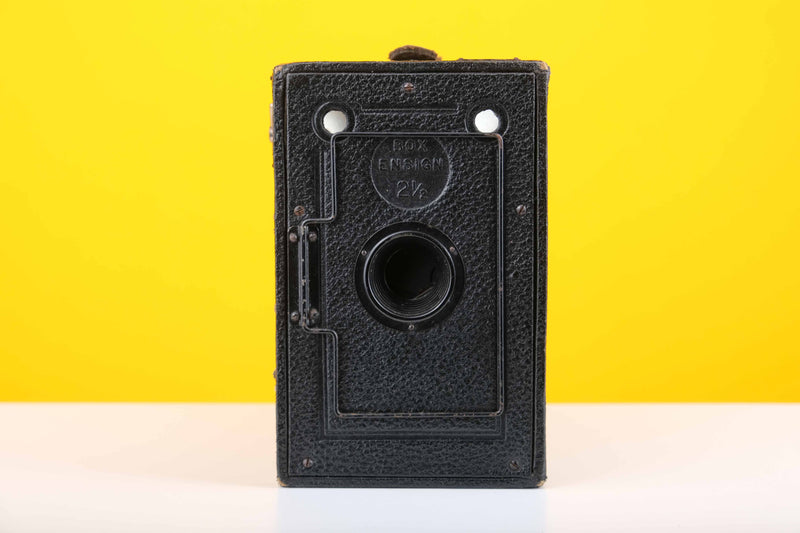 Houghton-Butcher Box Ensign 2.5 70mm Box Film Camera
