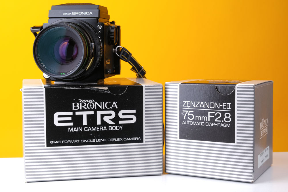 Zenza Bronica ETRS 120 Film Camera Kit
