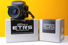 Load image into Gallery viewer, Zenza Bronica ETRS 120 Film Camera Kit
