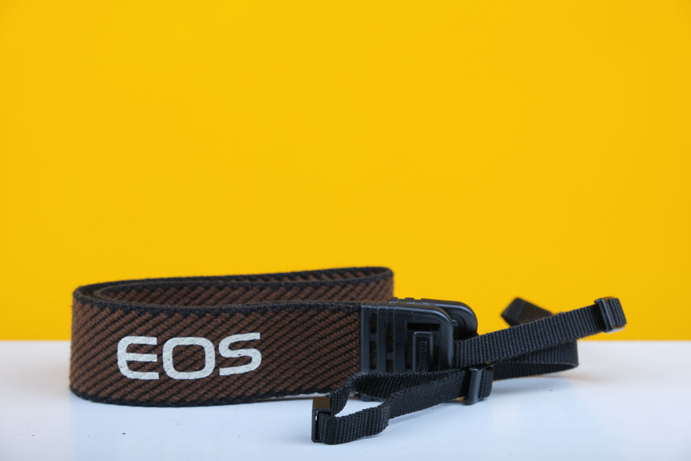 Canon EOS Camera Strap in Brown