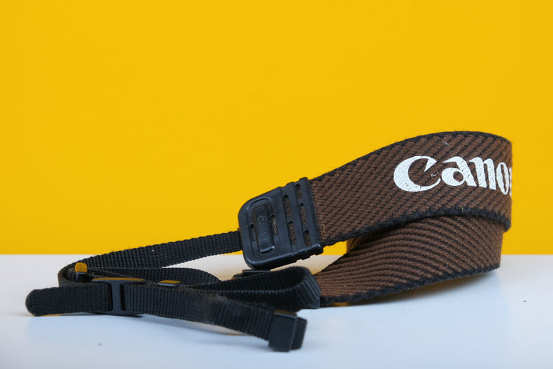 Canon EOS Camera Strap in Brown