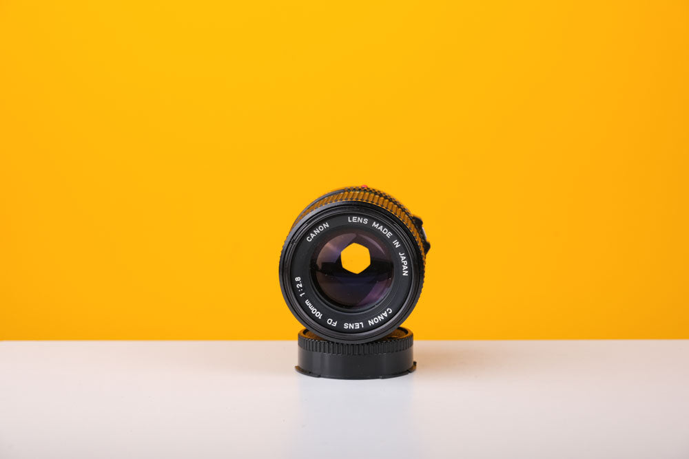 Canon FD 100mm f/2.8 Lens