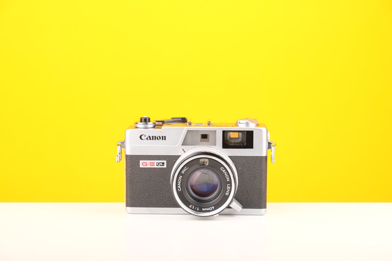 Canon Canonet QL17 GIII 35mm Rangefinder Film Camera