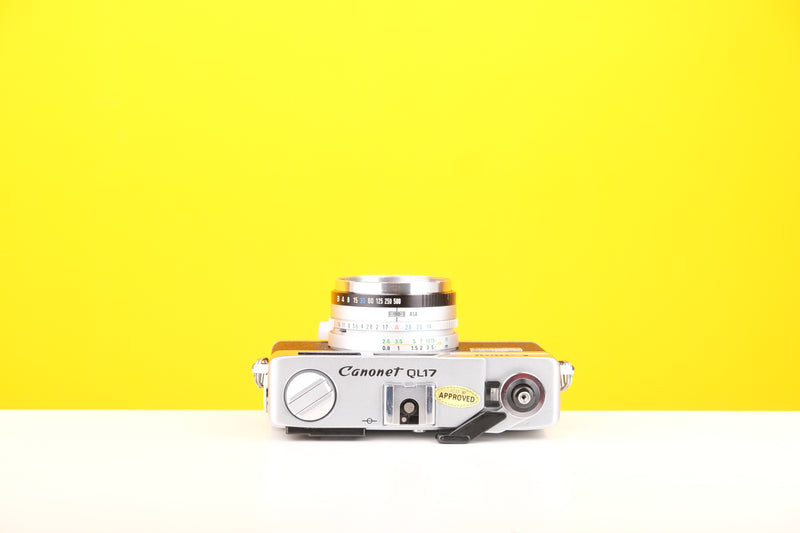 Canon Canonet QL17 GIII 35mm Rangefinder Film Camera