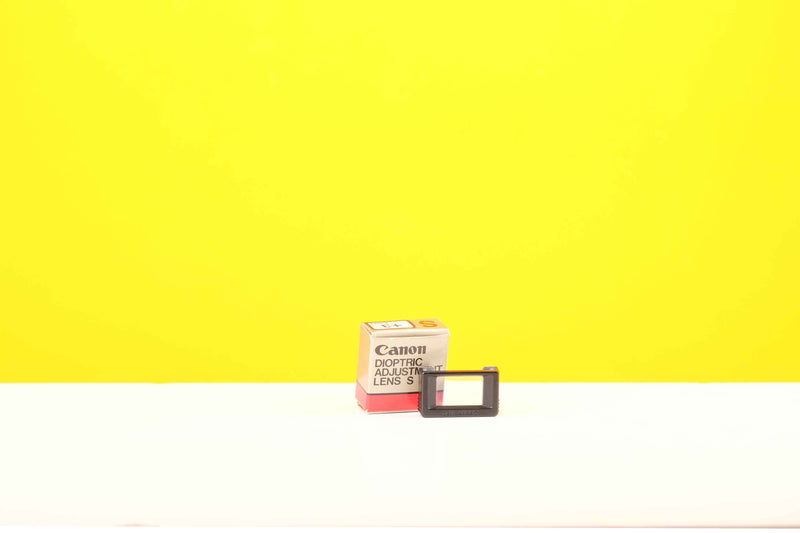 Canon Dioptric Adjustment Lens S +3