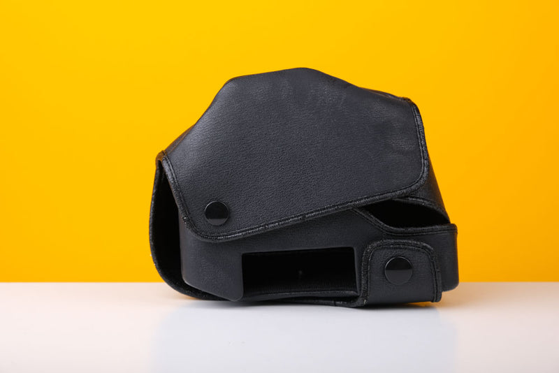 Canon Eos Black Learher Camera Case