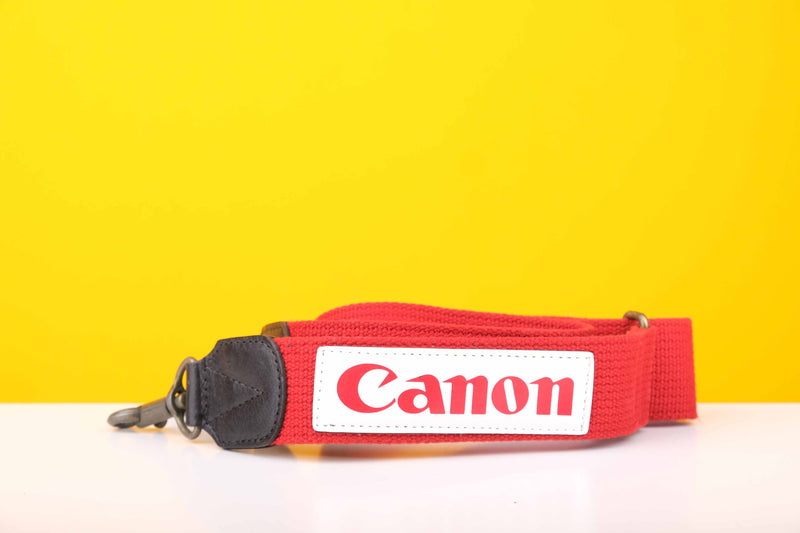 Canon Camera Strap in Red