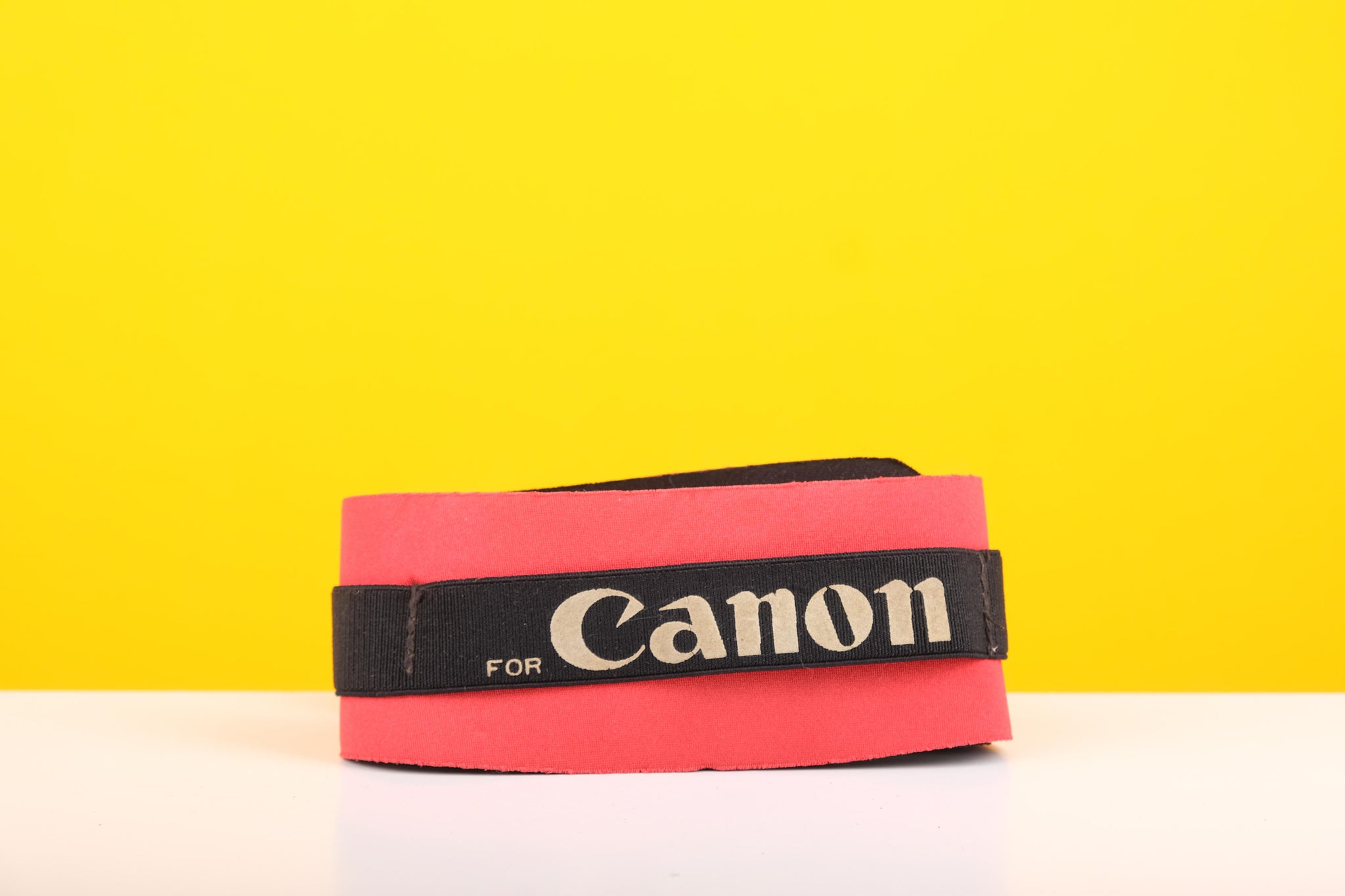 Sangle D'épaule Originale Canon EOS - Bon état, Couleur Noire