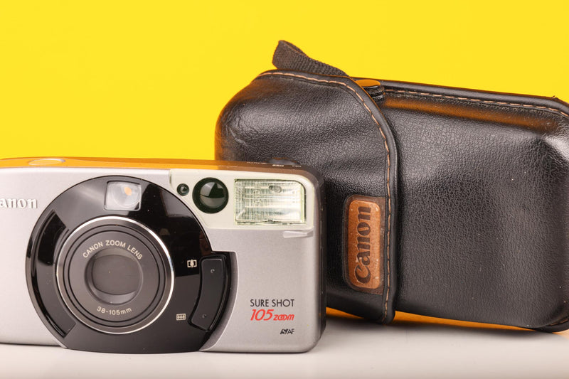 Canon SureShot 105 Zoom 35mm Point and Shoot Film Camera