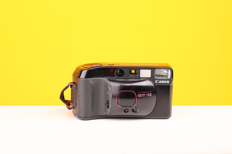 Canon Sureshot Supreme Quartz Date 35mm Point and Shoot Film Camera