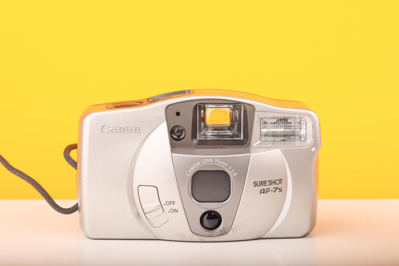 Canon Sure Shot AF-7s Vintage 35mm Film Camera Point and Shoot