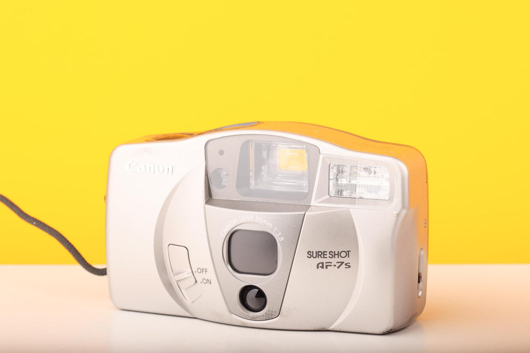 Canon Sure Shot AF-7s Vintage 35mm Film Camera Point and Shoot