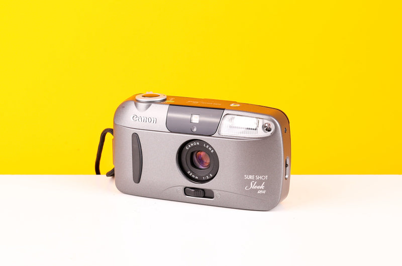 Canon Sureshot Sleek 35mm Point and Shoot Film Camera