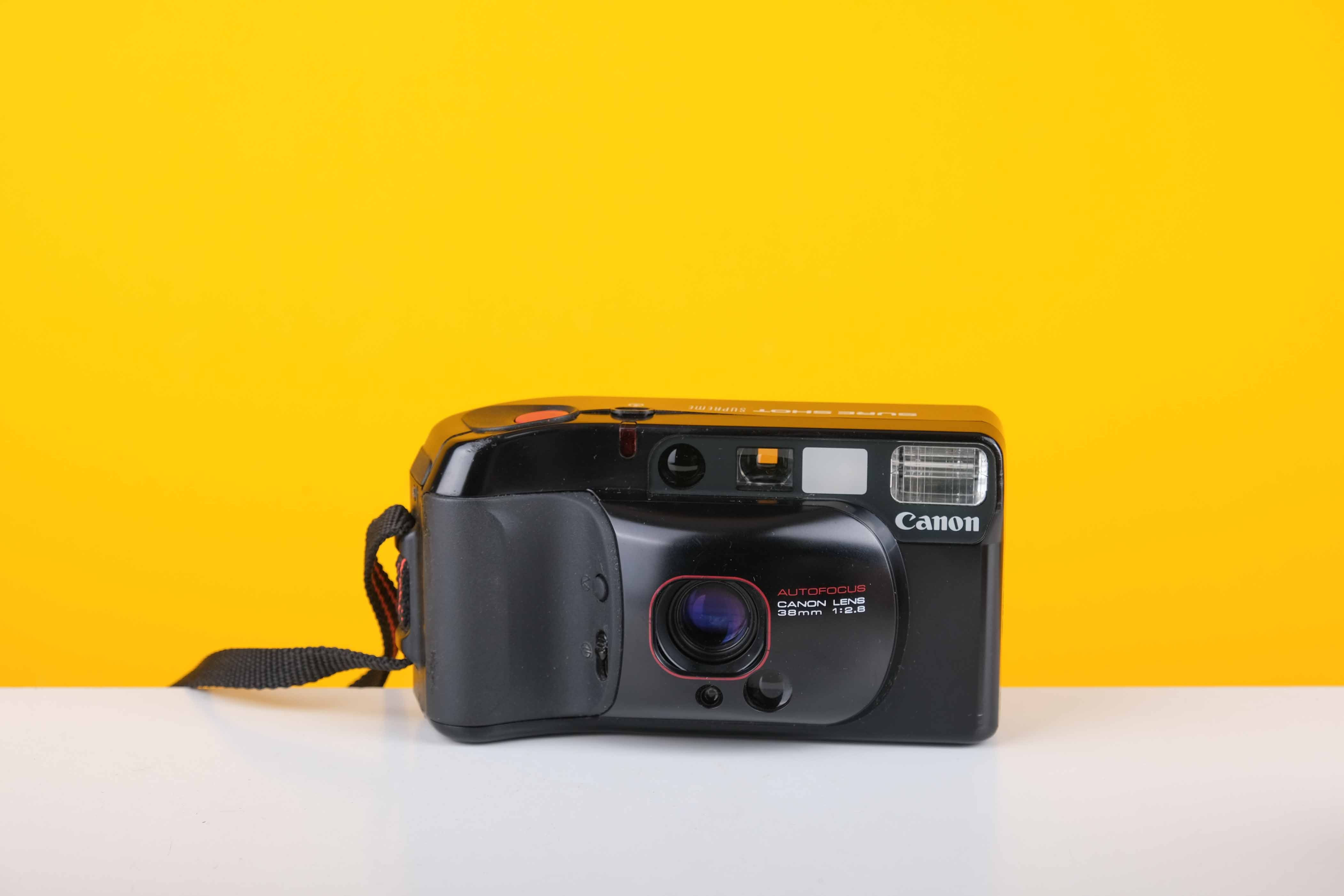 Canon Sure Shot Supreme (Autoboy 3) 35mm Point & Shoot Film Camera