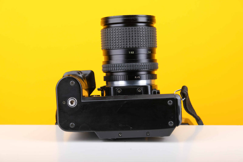 Chinon CE-5 35mm Film Camera with Tokina RMC 28-70mm f4 Lens an Chinon Power Winder S