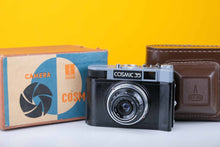 Load image into Gallery viewer, Cosmic 35 35mm Rangefinder Film Camera with Leather Case
