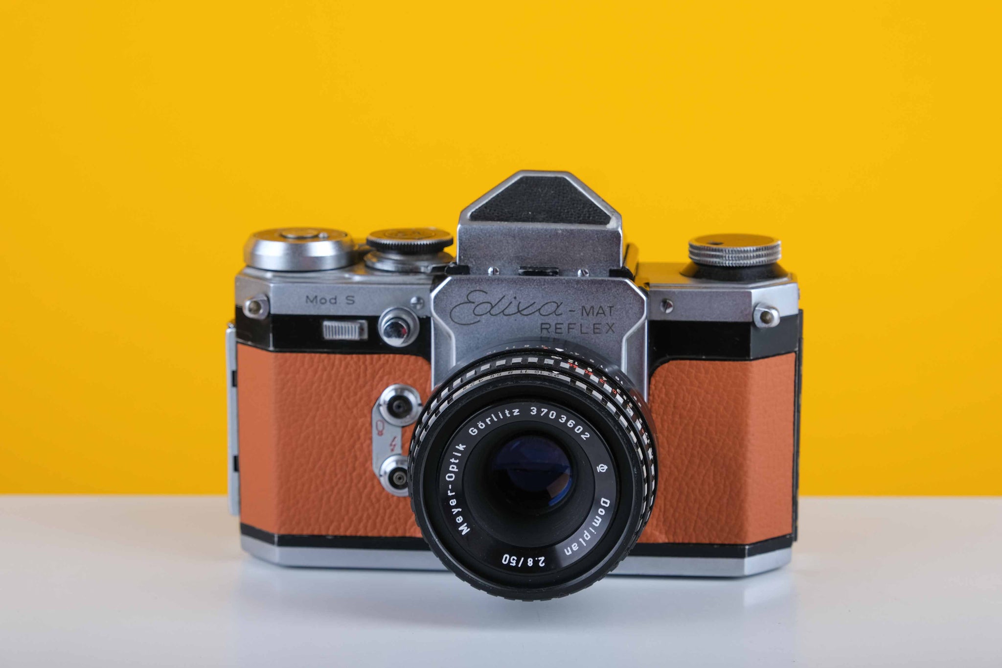 Edixa-Mat Flex Model 5 35mm Film Camera with Domiplan Meyer