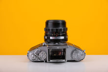 Load image into Gallery viewer, Exakta Varex VX 35mm Film Camera with Oreston 50mm f/1.8 Lens
