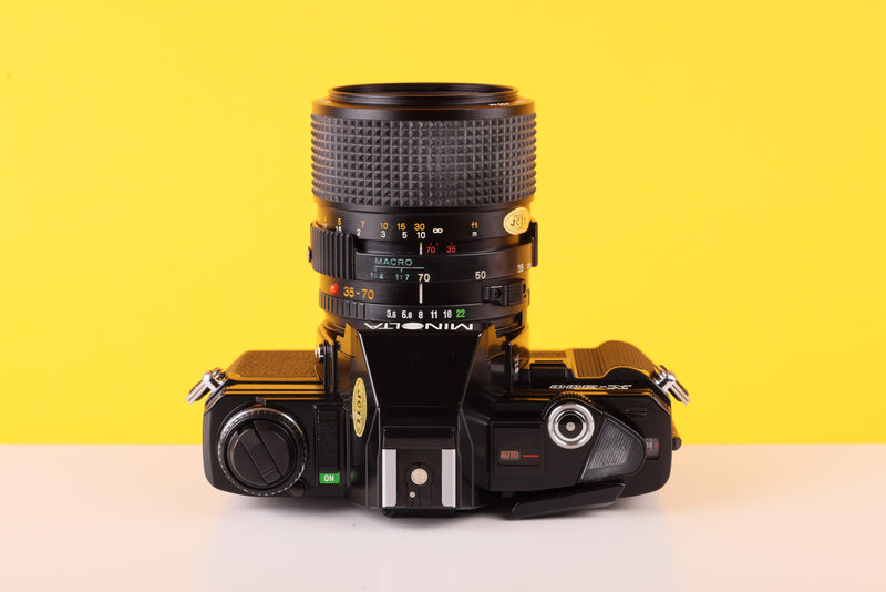 Minolta X-300 35mm Film Camera with Minolta MD 35-70mm f3.5 Lens