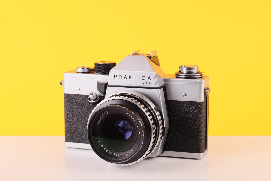 Praktica LTL 35mm Film Camera with Carl Zeiss Jena Tessar 50mm f