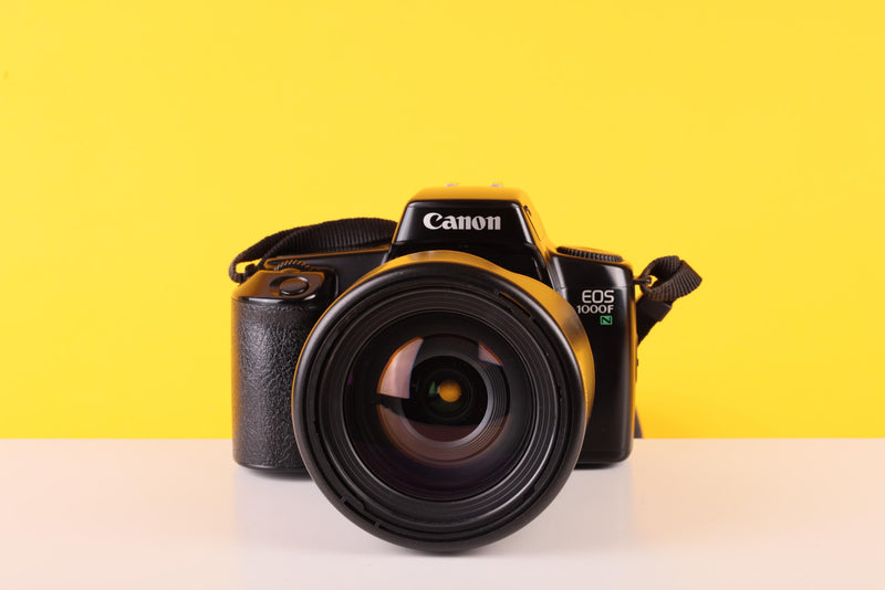Canon EOS 1000Fn 35mm SLR Film Camera with Tamron 28-200mm Lens