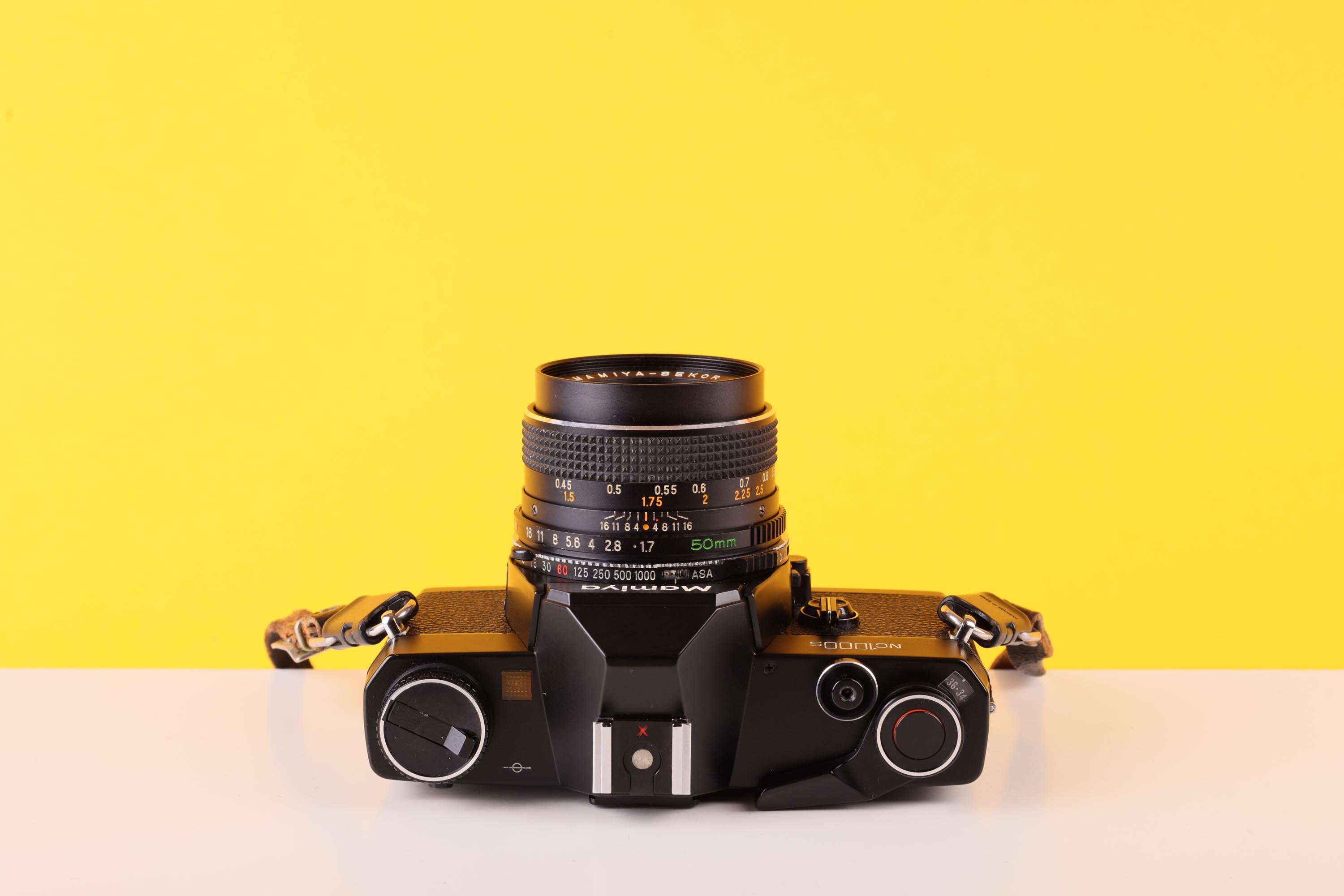 Mamiya NC1000s 35mm SLR Film Camera with Mamiya-Sekor 50mm f1.7