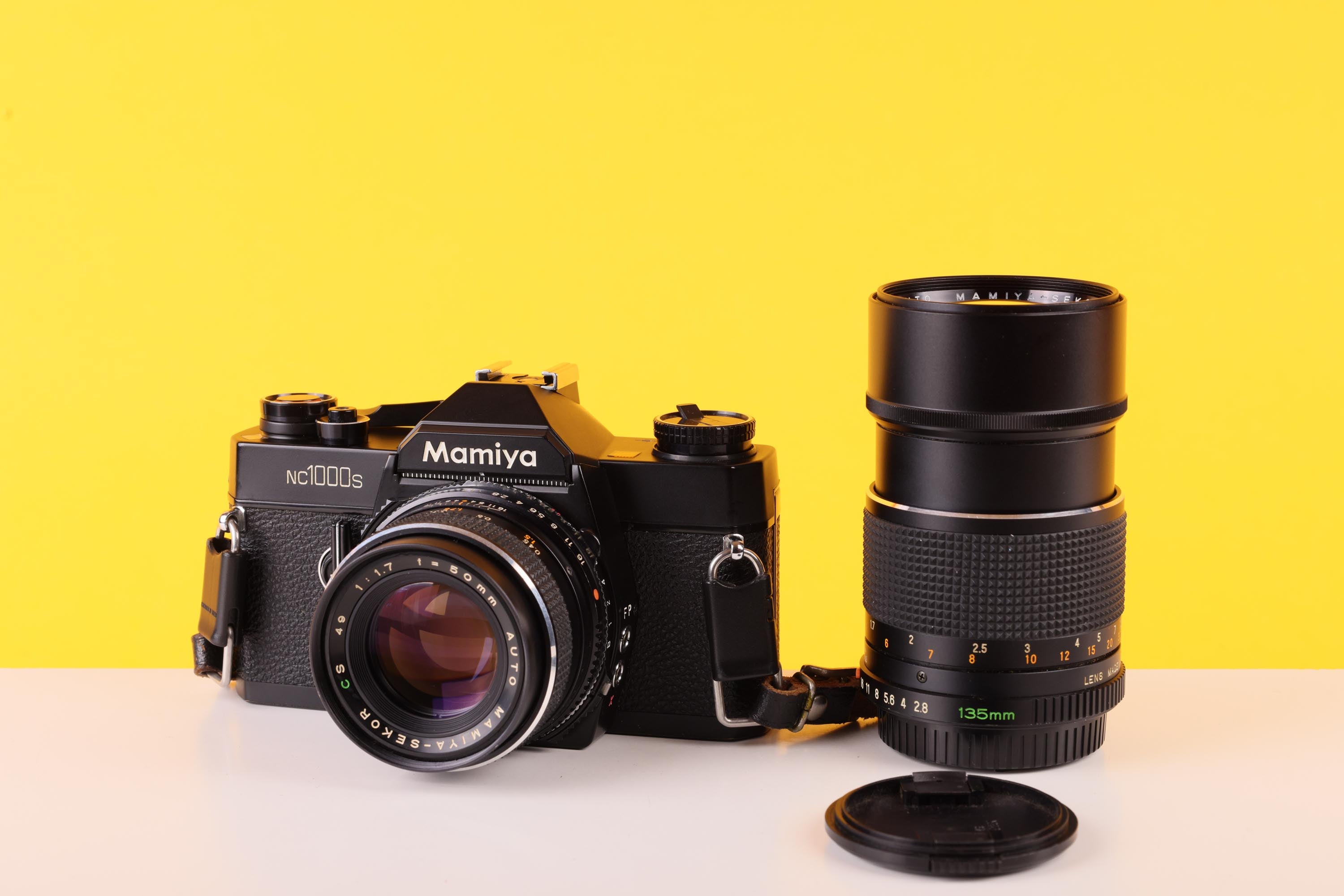 【動作確認済】MAMIYA NC1000s フィルムカメラ Mamiya NC1000s 35mm SLR Film Camera with Mamiya-Sekor 50mm f1.7