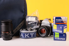 Load image into Gallery viewer, Praktica MTL 5B 35mm Film Camera Beginner Bundle
