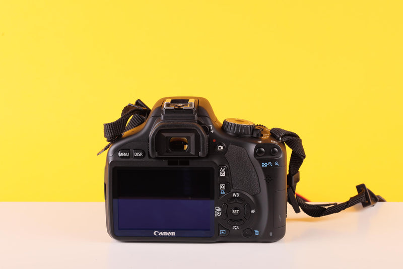 Canon EOS 550D DSLR Camera with Canon EF 80-200mm f/4.5-5.6 II Lens with bag