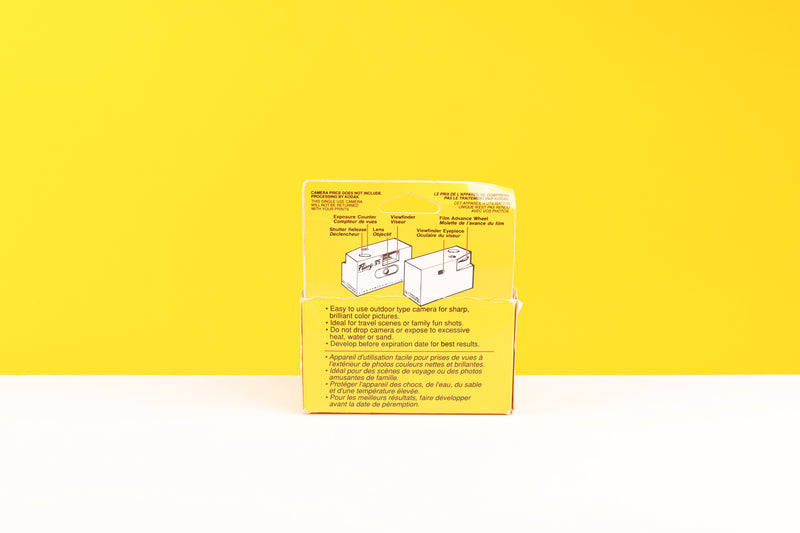 Kodak Fling 35 35mm Disposable Expired Film Camera