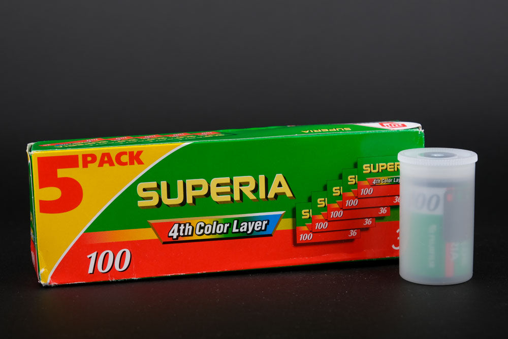 Fujicolour Superia 100 35mm Expired Film 24 Exposures
