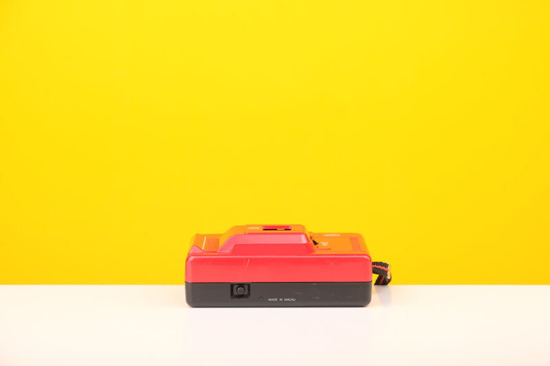 Halina 150 35mm Point and Shoot Film Camera in Red