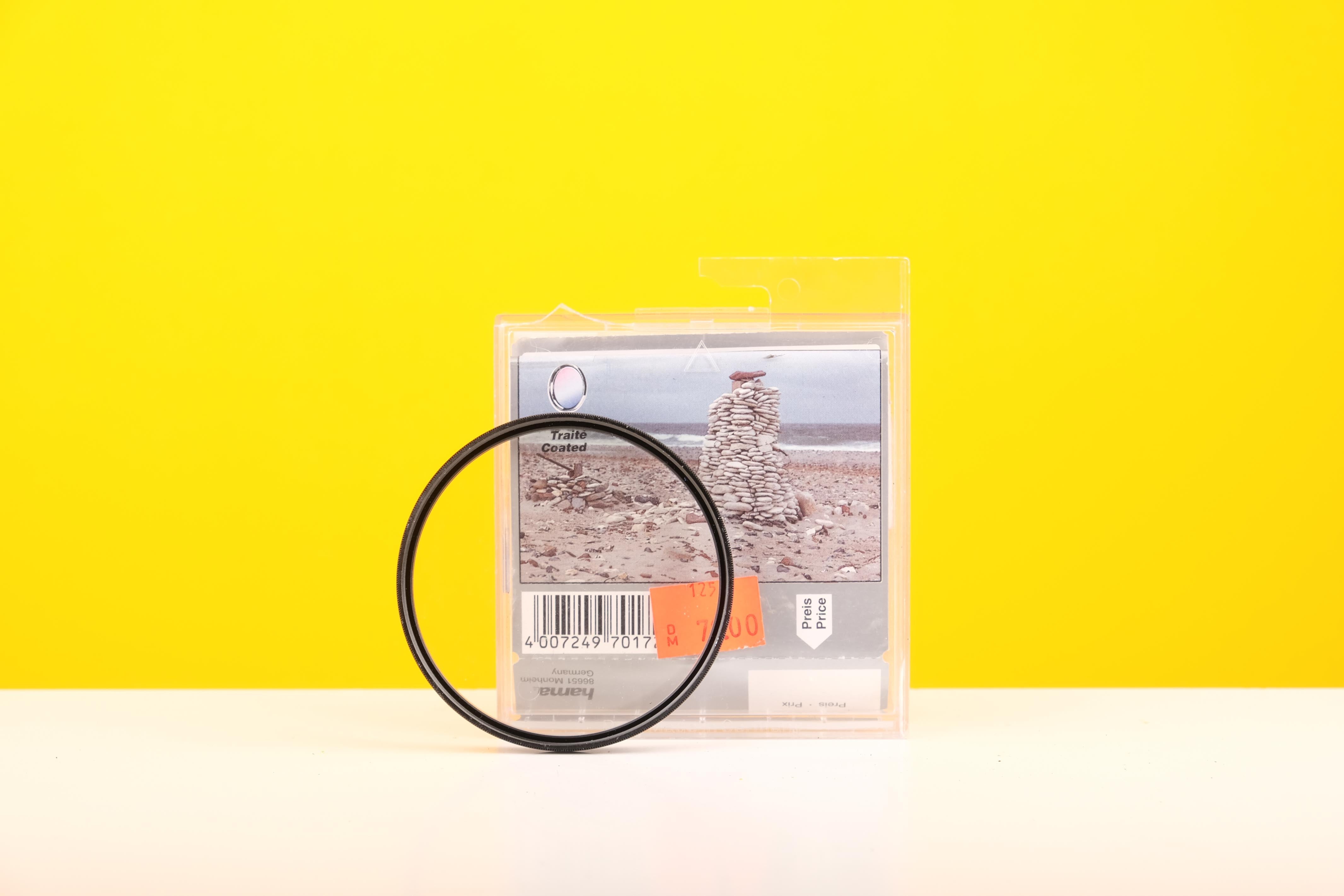 Hama Filtre UV (390 (O-Haze) HTMC 86 mm) Noir