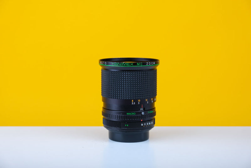Hanimex 28-80mm f3.5 - 4.5 Zoom Lens PK Mount