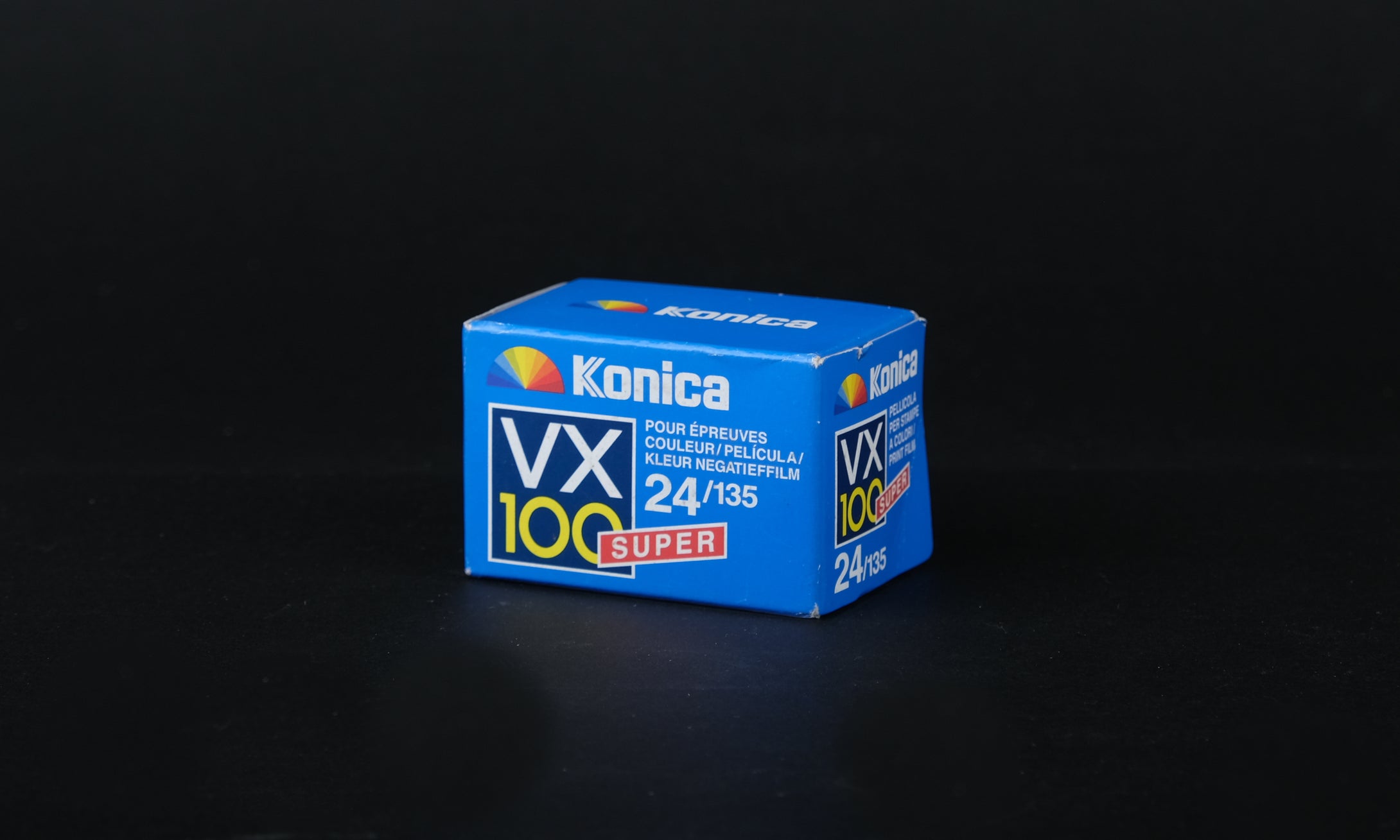 Konica VX100 Super 35mm Film EXPIRED 24 Exposures