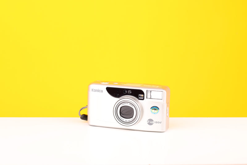Konica Z-up 150e 35mm Point and Shoot Film Camera with Case