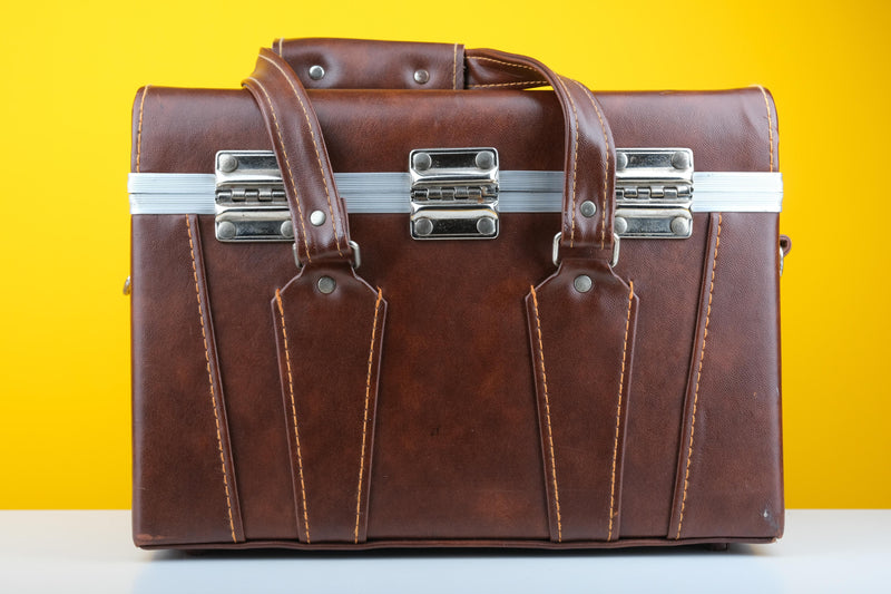 Brown Leather Camera Bag