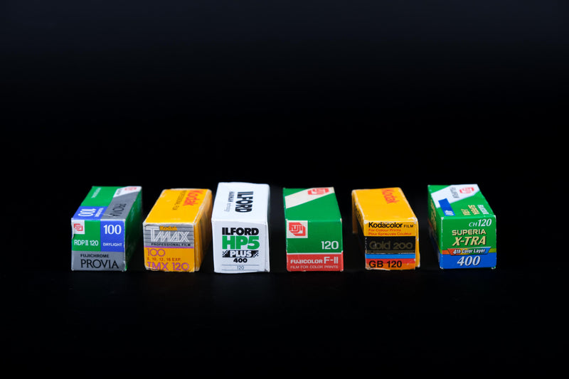 120 Film Lucky Dip ( 5 Rolls)