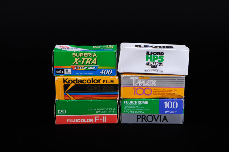 120 Film Lucky Dip ( 5 Rolls)