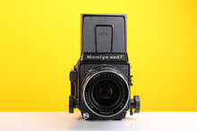 Load image into Gallery viewer, Mamiya RB67 Medium Format Film Camera with Mamiya-Sekor C 50mm f4.5 Lens and Mamiya Lens Hood plus Camera Strap
