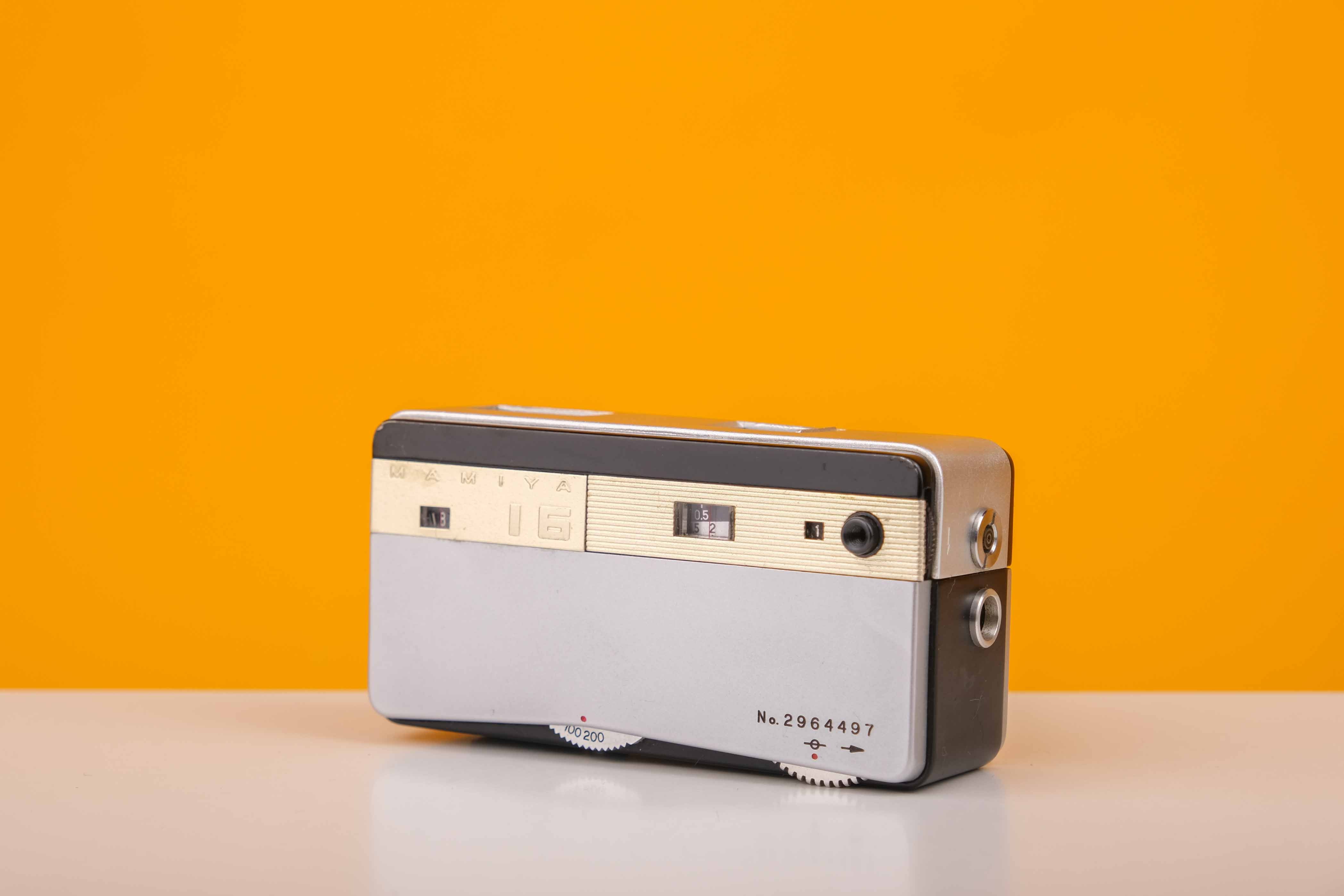 Mamiya-16 Subminature 16mm Point and Shoot Film Camera – Vintage