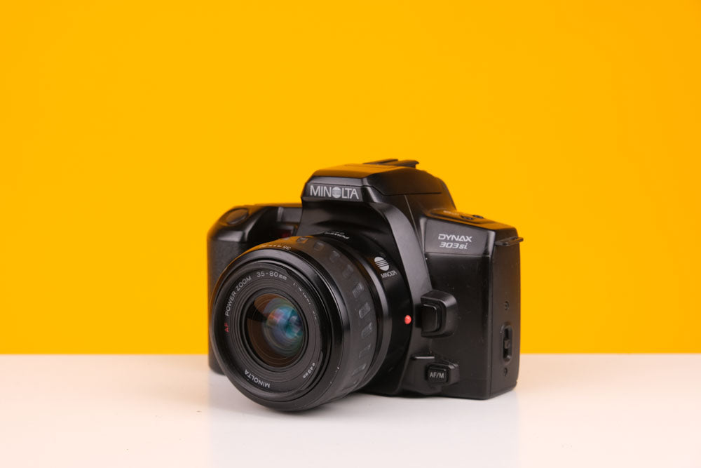 Minolta Dynax 303si 35mm Film Camera with Minolta  35-80 mm f/4 - 5.6 Zoom Lens