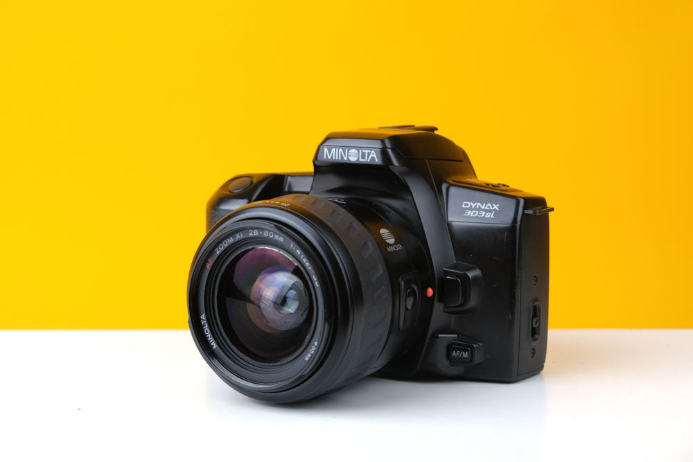 Minolta Dynax 303si with Minolta 28-80mm f4- 5.6 Zoom Lens