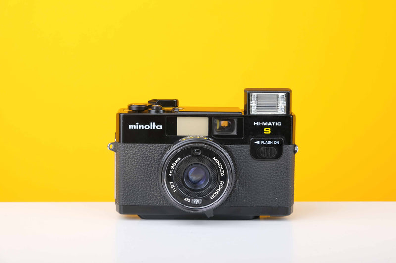 Minolta Hi-Matic S 35mm Point and Shoot Film Camera