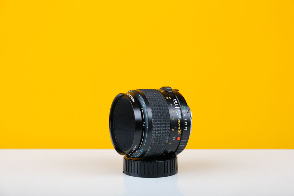Minolta MD Macro 50mm f/3.5 Lens