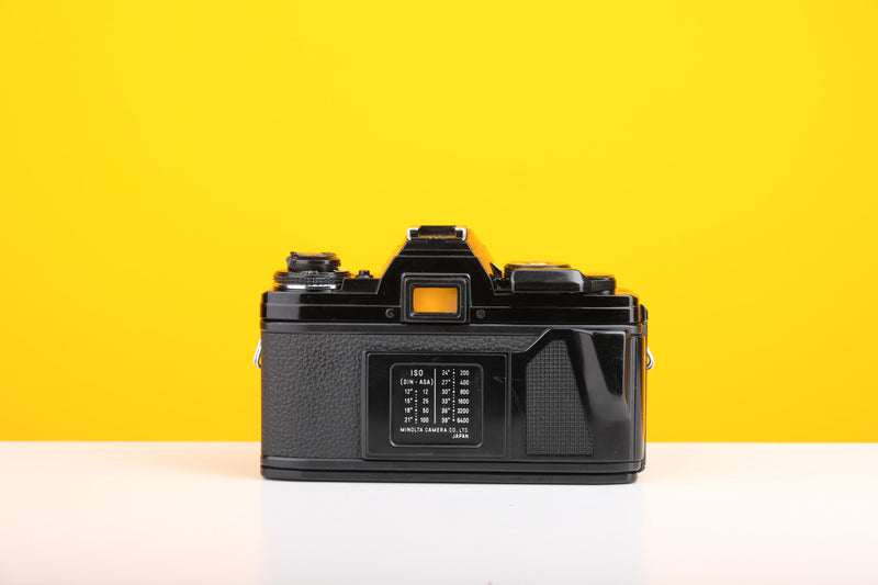 Minolta X-700 35mm Film Camera with Minolta MD 28mm f/2.8 Lens