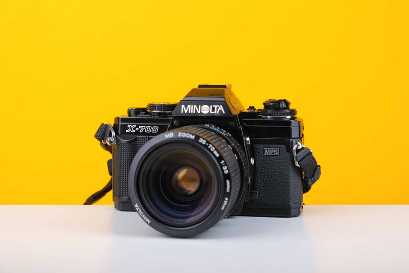 Minolta X-700 35mm SLR Film Camera with Minolta MD 35-70mm f3.5 Lens